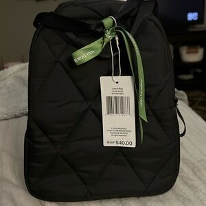 Vera Bradley lunch box black